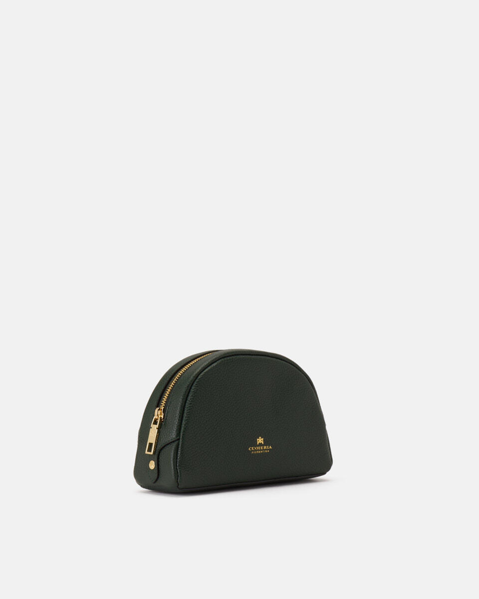 Lua Portatrucchi Muschio  - Necessaire - Accessori Donna - Accessori - Cuoieria Fiorentina