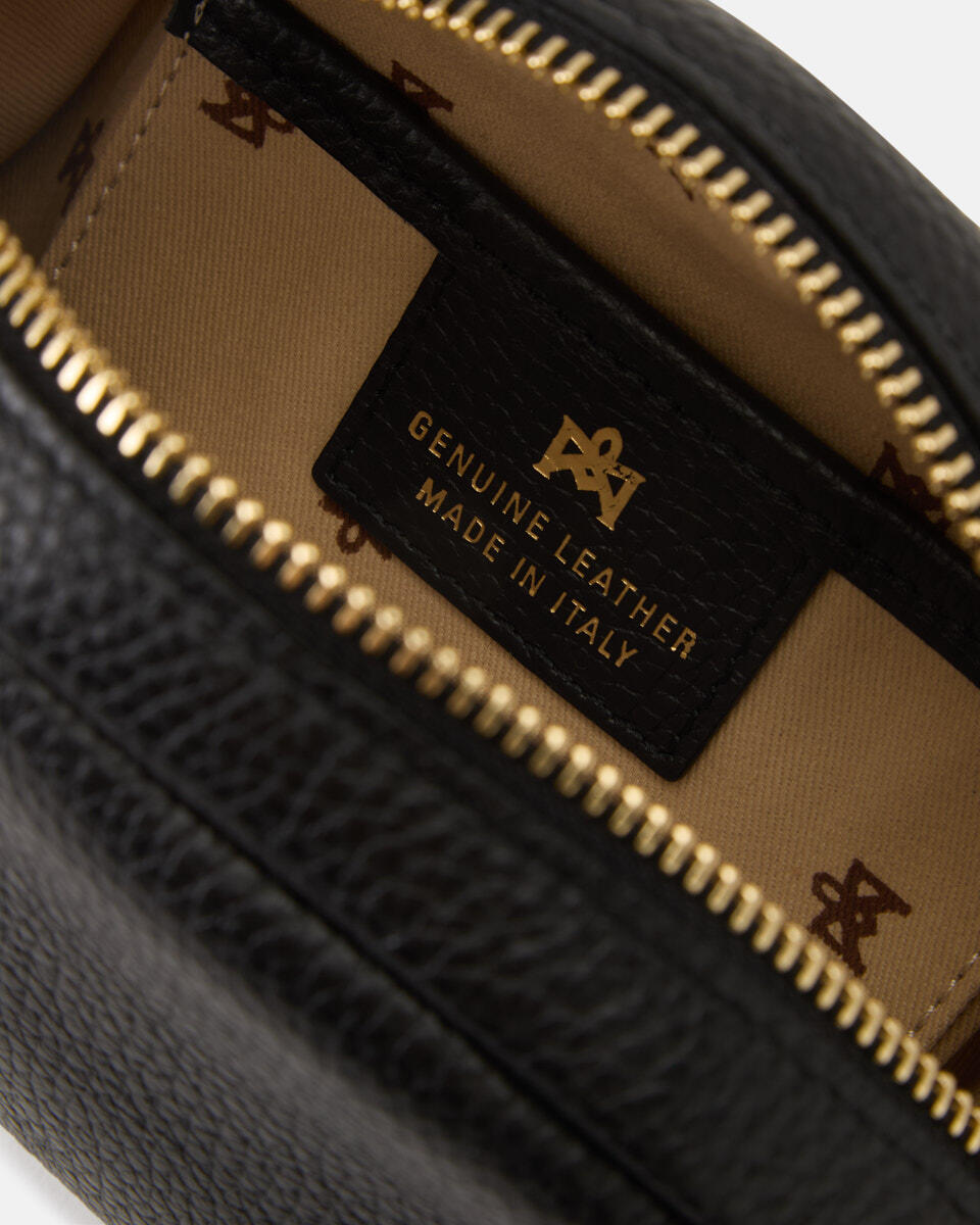 Lua Portatrucchi Nero  - Necessaire - Accessori Donna - Accessori - Cuoieria Fiorentina