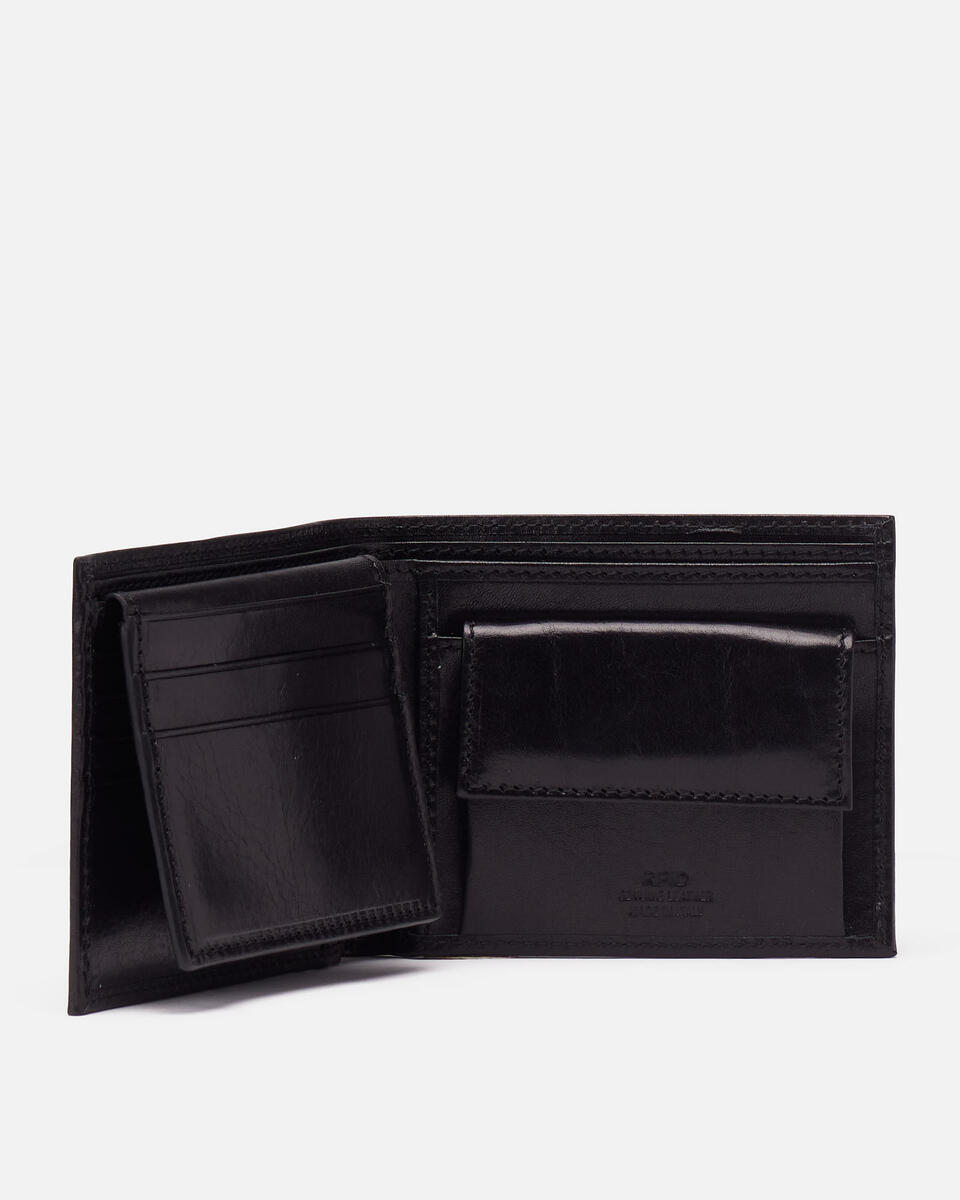 WALLET Black  - Women's Wallets - Men's Wallets - Wallets - Cuoieria Fiorentina