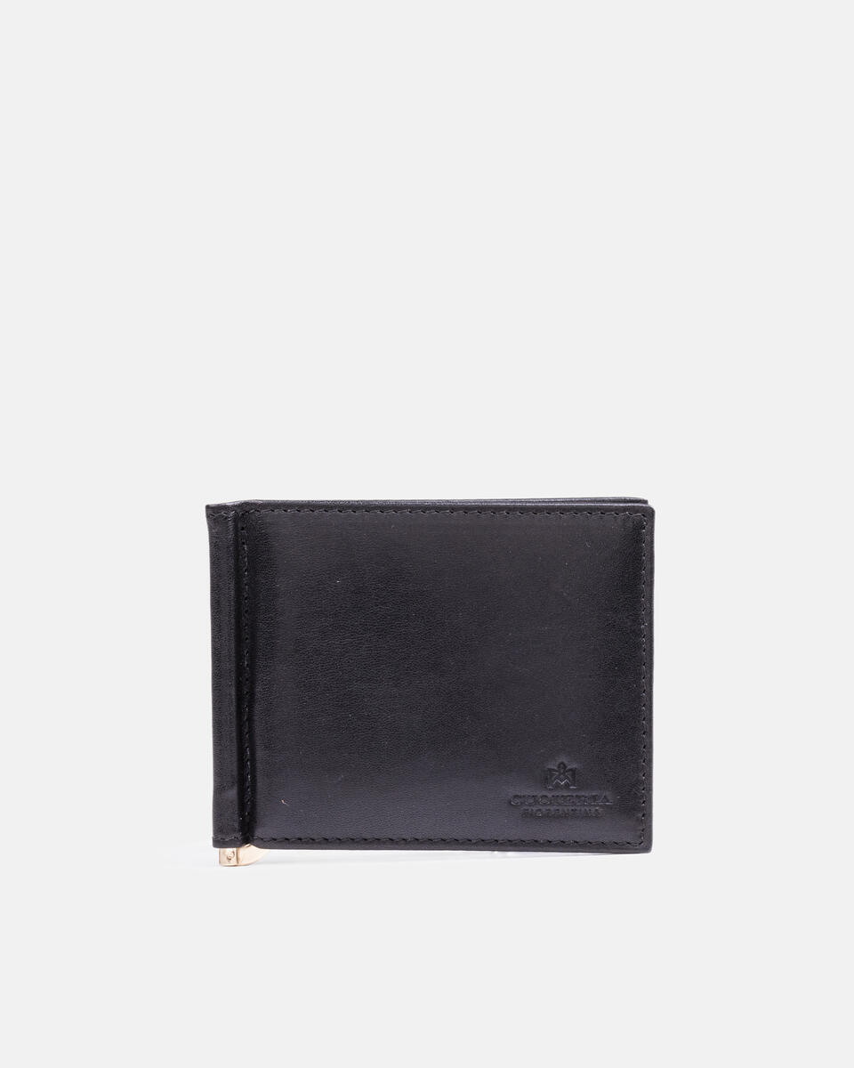 Warm and colour wallet with             money clip - Women's Wallets - Men's Wallets | Wallets NERO - Women's Wallets - Men's Wallets | WalletsCuoieria Fiorentina