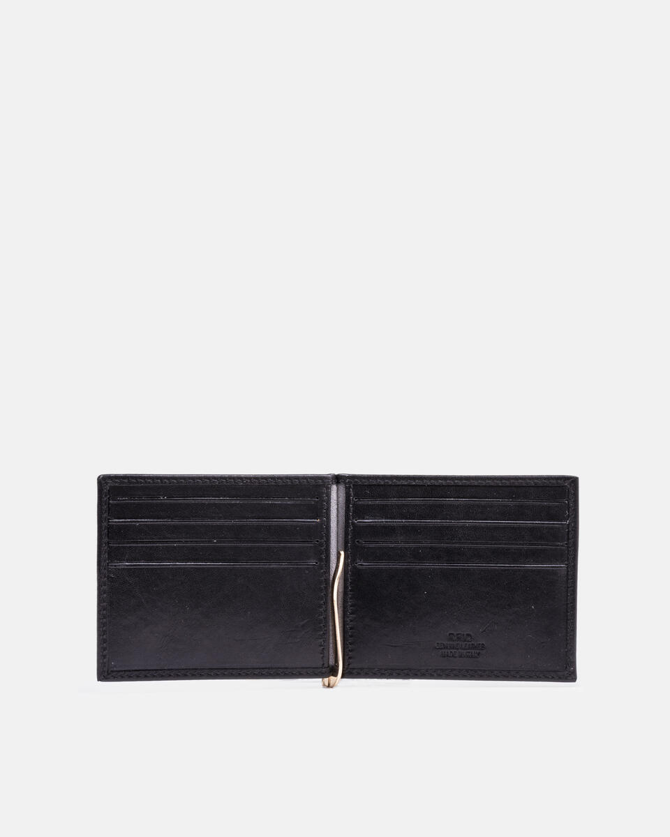 Warm and colour wallet with             money clip - Women's Wallets - Men's Wallets | Wallets NERO - Women's Wallets - Men's Wallets | WalletsCuoieria Fiorentina