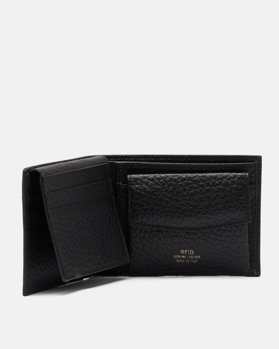 WALLET Black  - Women's Wallets - Men's Wallets - Wallets - Cuoieria Fiorentina