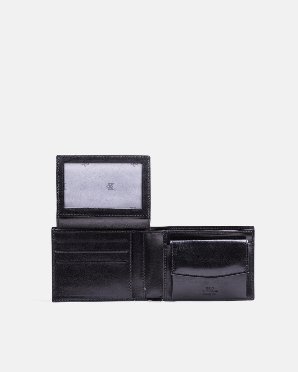 Complete wallet Black  - Women's Wallets - Men's Wallets - Wallets - Cuoieria Fiorentina