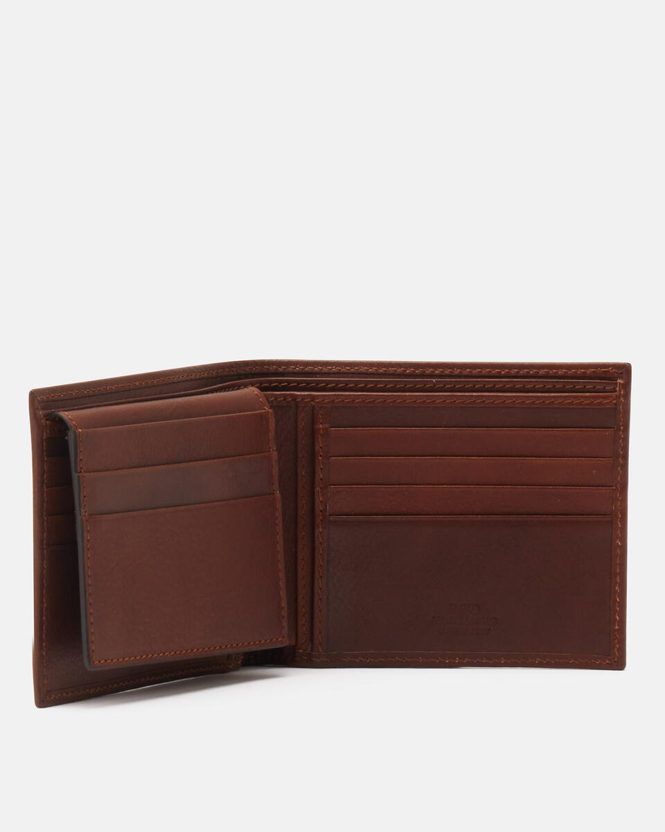 WALLET Brown  - Men's Wallets - Wallets - Cuoieria Fiorentina