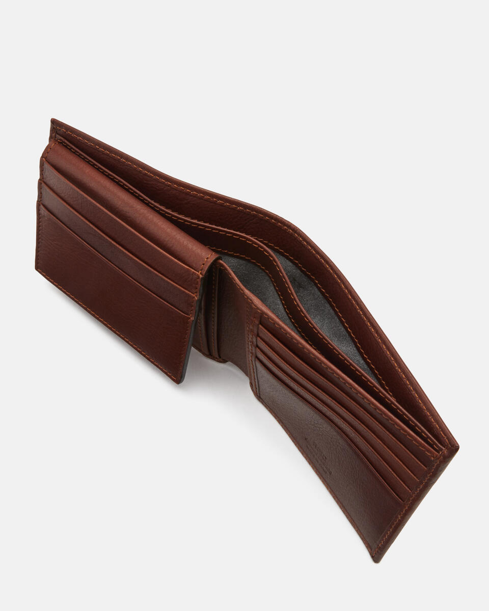 WALLET Brown  - Men's Wallets - Wallets - Cuoieria Fiorentina