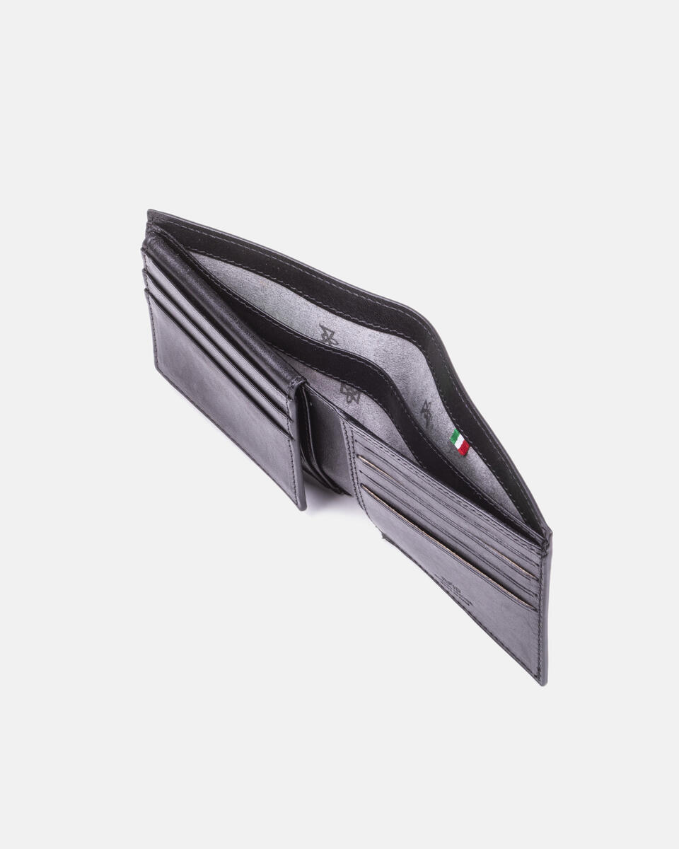 Warm and color wallet with flap - Women's Wallets - Men's Wallets | Wallets NERO - Women's Wallets - Men's Wallets | WalletsCuoieria Fiorentina