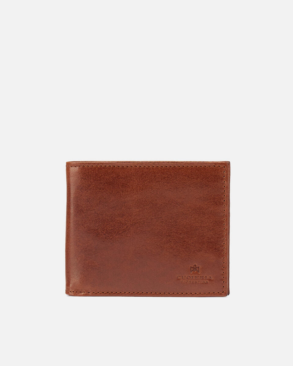 Basic wallet MARRONE  - Women's Wallets - Men's Wallets - Wallets - Cuoieria Fiorentina