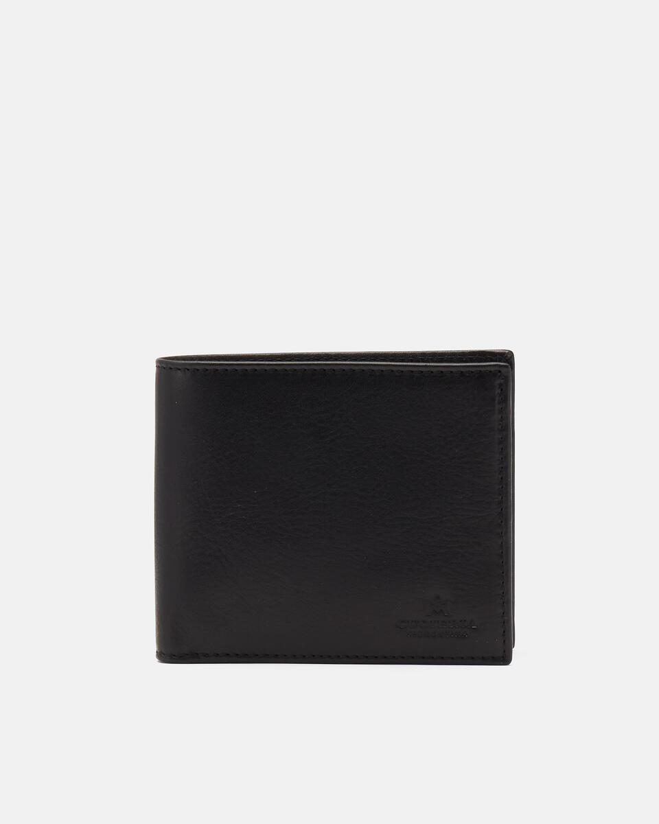 Basic wallet Black  - Men's Wallets - Wallets - Cuoieria Fiorentina