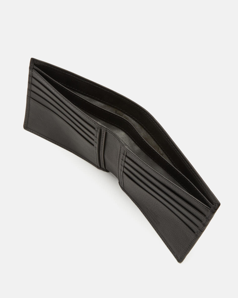 Basic wallet Black  - Men's Wallets - Wallets - Cuoieria Fiorentina