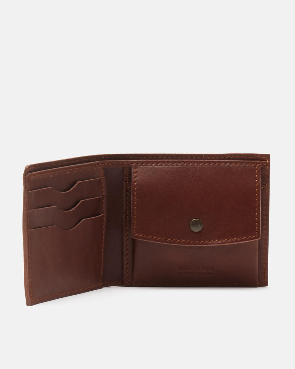 Bifold wallet Burned  - Men's Wallets - Wallets - Cuoieria Fiorentina