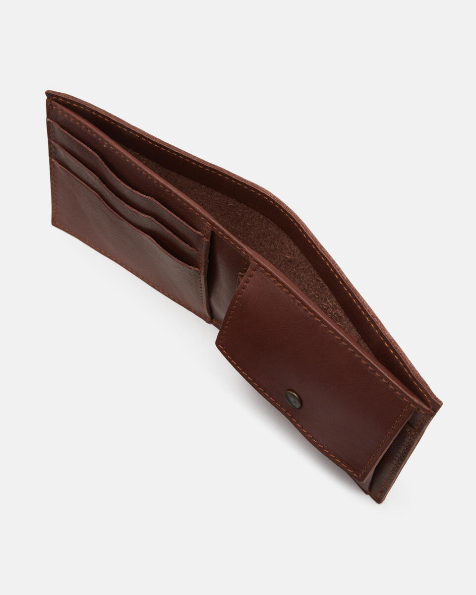 Bifold wallet Burned  - Men's Wallets - Wallets - Cuoieria Fiorentina