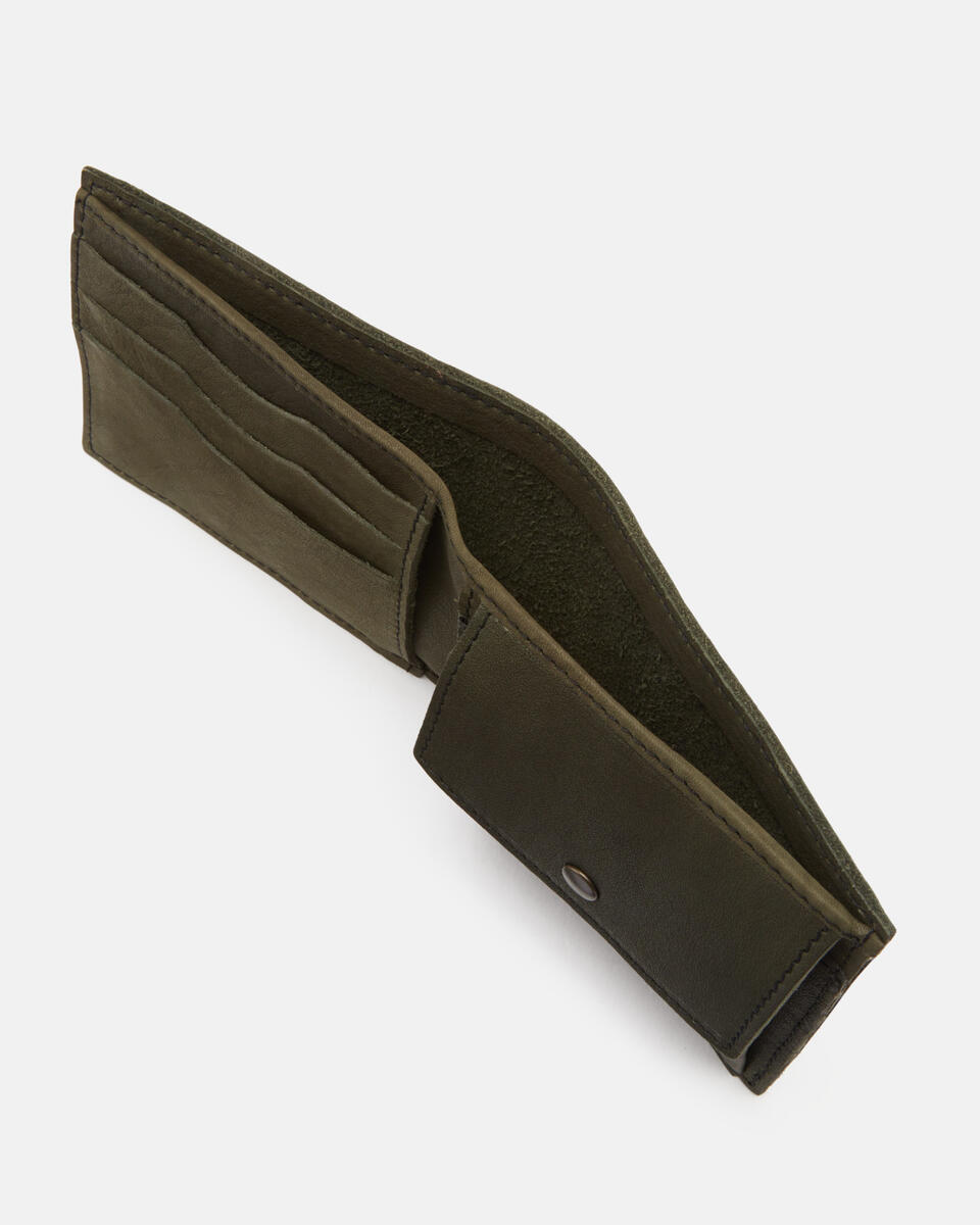 Bifold wallet Forest  - Men's Wallets - Wallets - Cuoieria Fiorentina