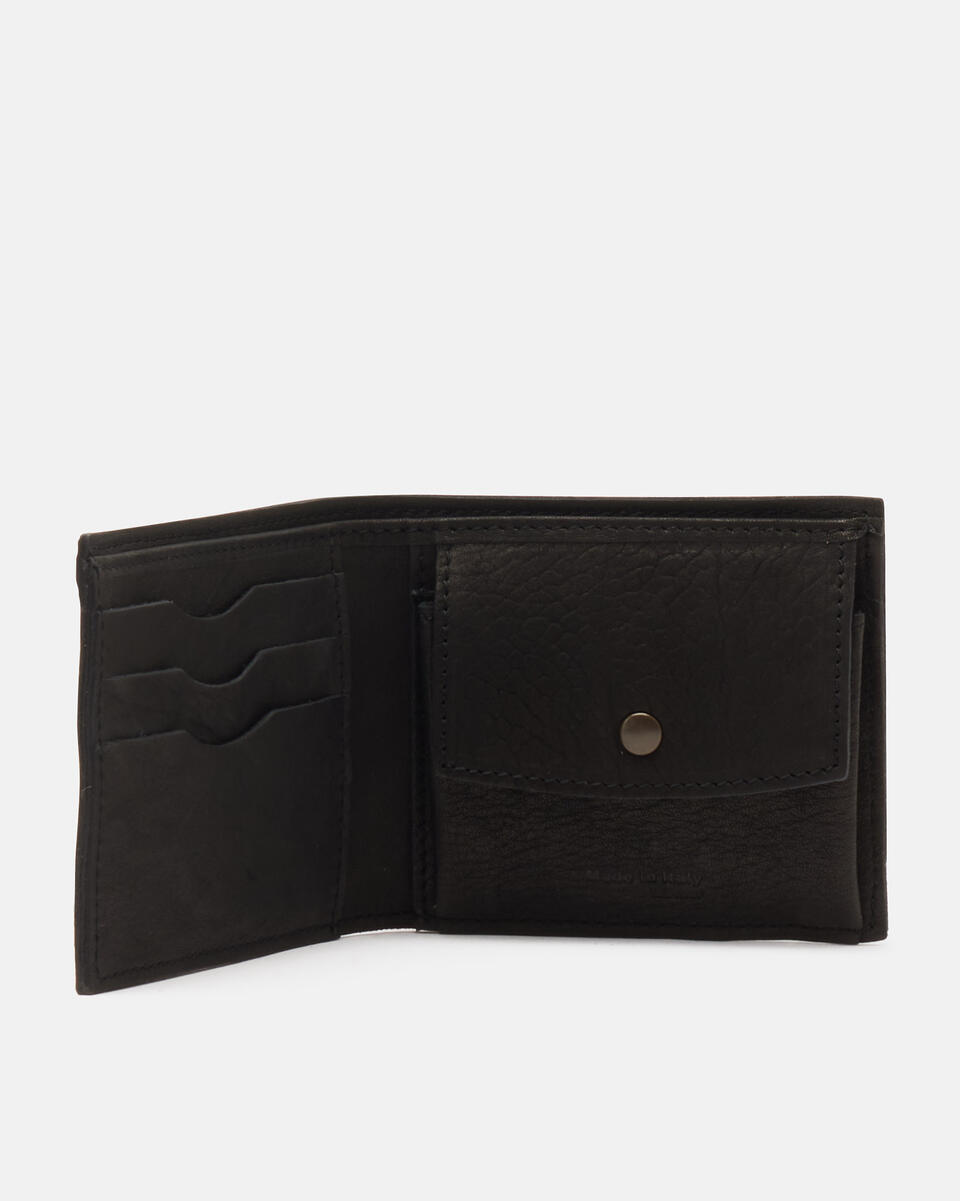 Bifold wallet Black  - Men's Wallets - Wallets - Cuoieria Fiorentina