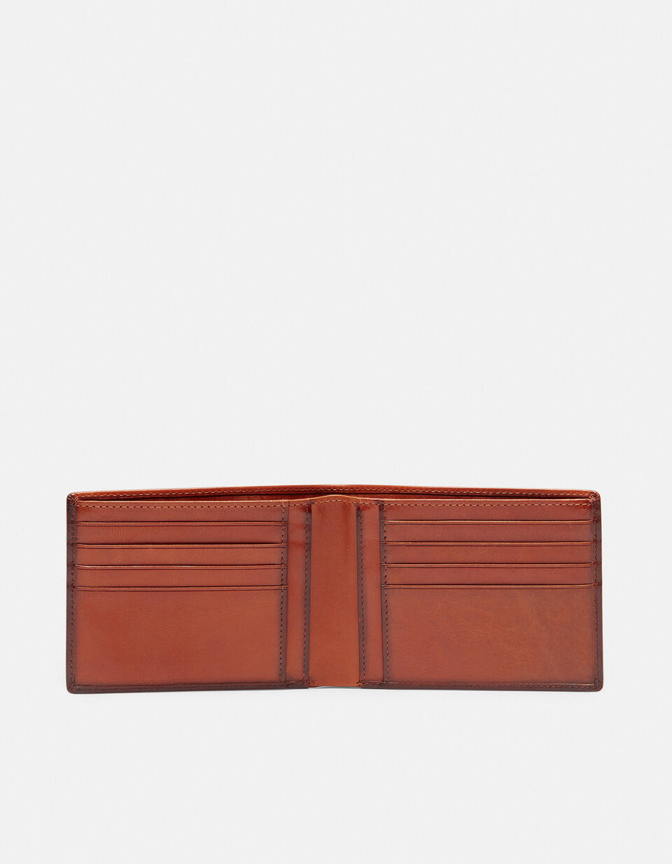 Bifold wallet Orange  - Women's Wallets - Men's Wallets - Wallets - Cuoieria Fiorentina