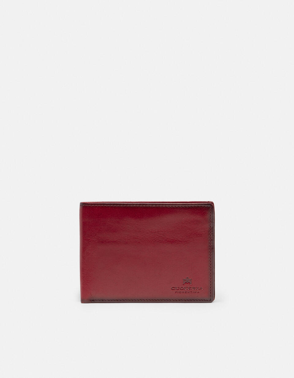 bifold wallet red