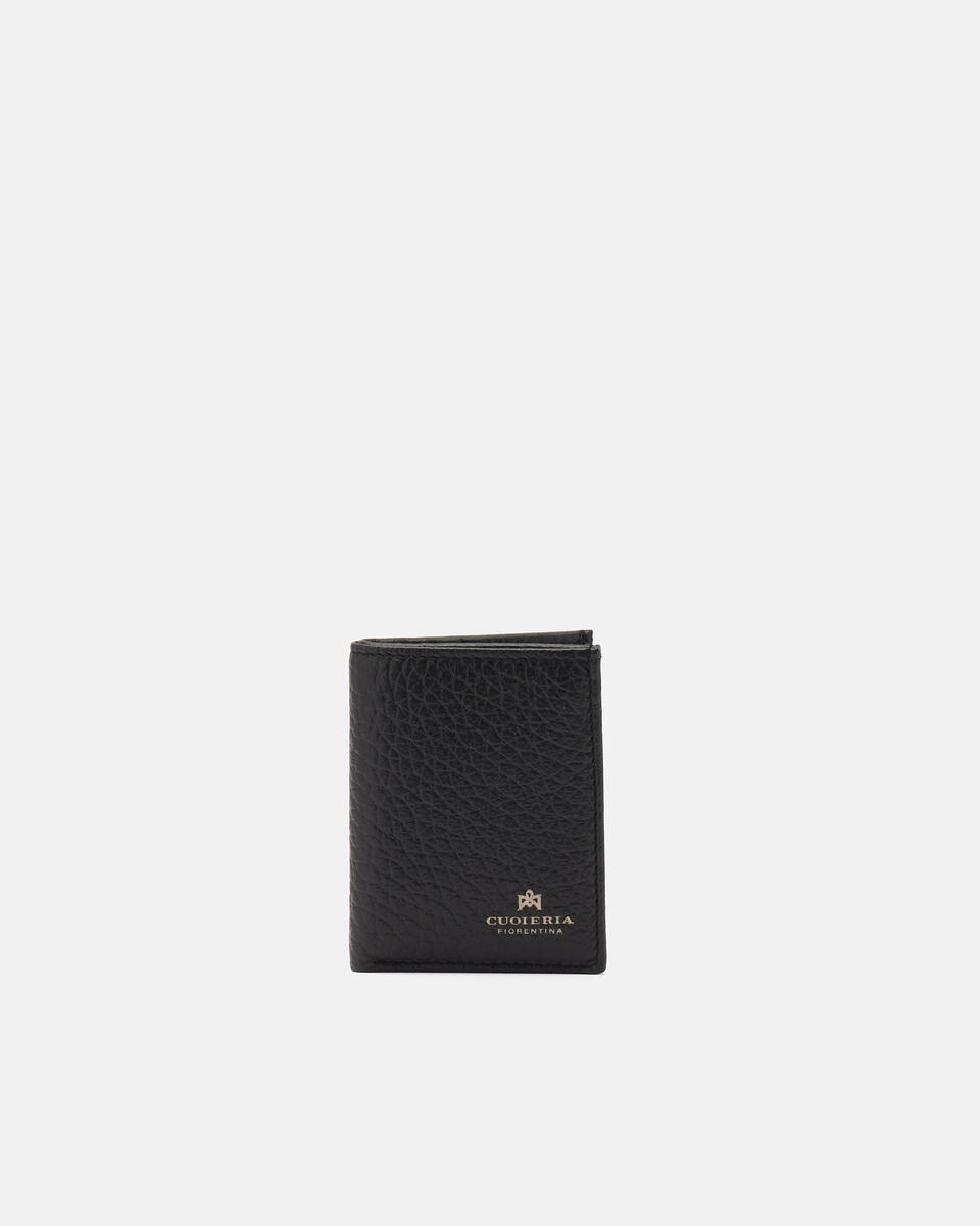 CARD HOLDER Black  - Men's Wallets - Wallets - Cuoieria Fiorentina