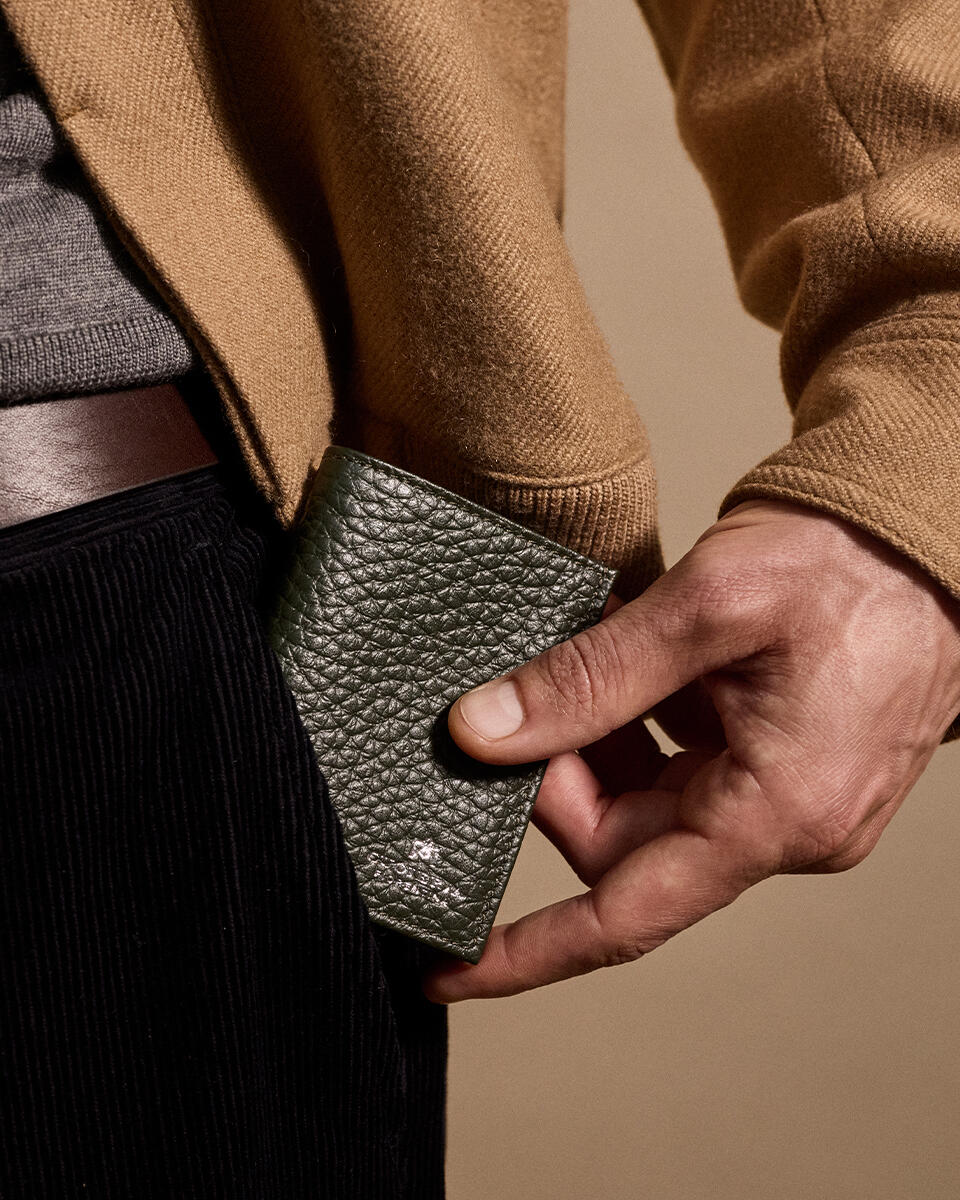 CARD HOLDER Tea  - Women's Wallets - Men's Wallets - Wallets - Cuoieria Fiorentina
