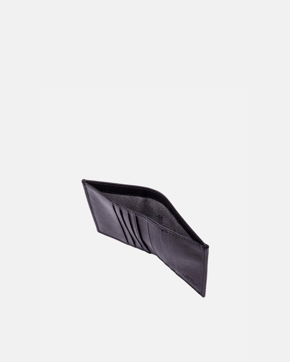 CARD HOLDER Black  - Women's Wallets - Men's Wallets - Wallets - Cuoieria Fiorentina