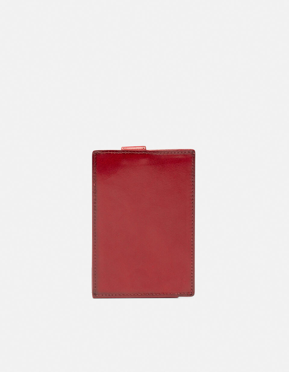 Vertical card holder Red  - Women's Wallets - Men's Wallets - Wallets - Cuoieria Fiorentina