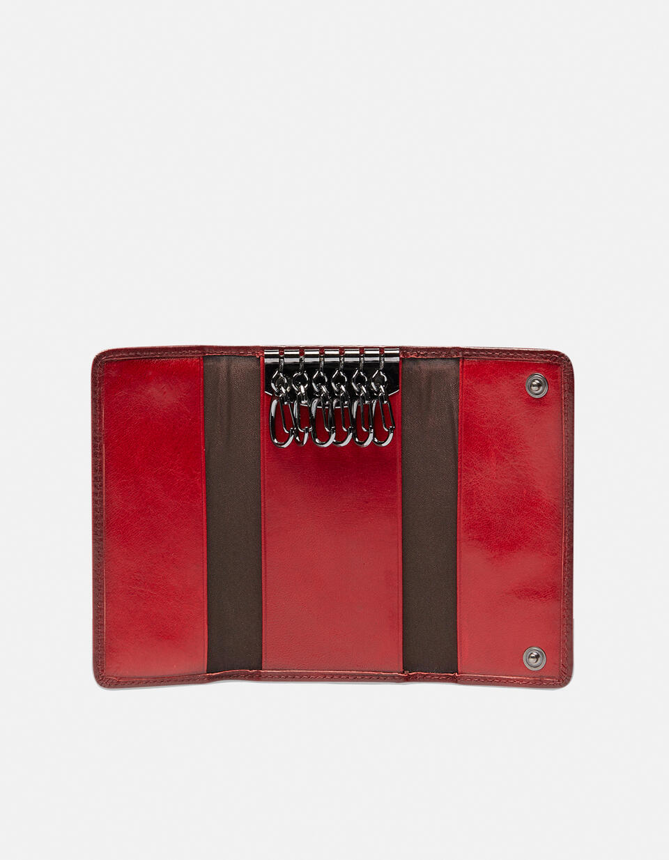 Key Case Red  - Key Holders - Men's Accessories - Accessories - Cuoieria Fiorentina