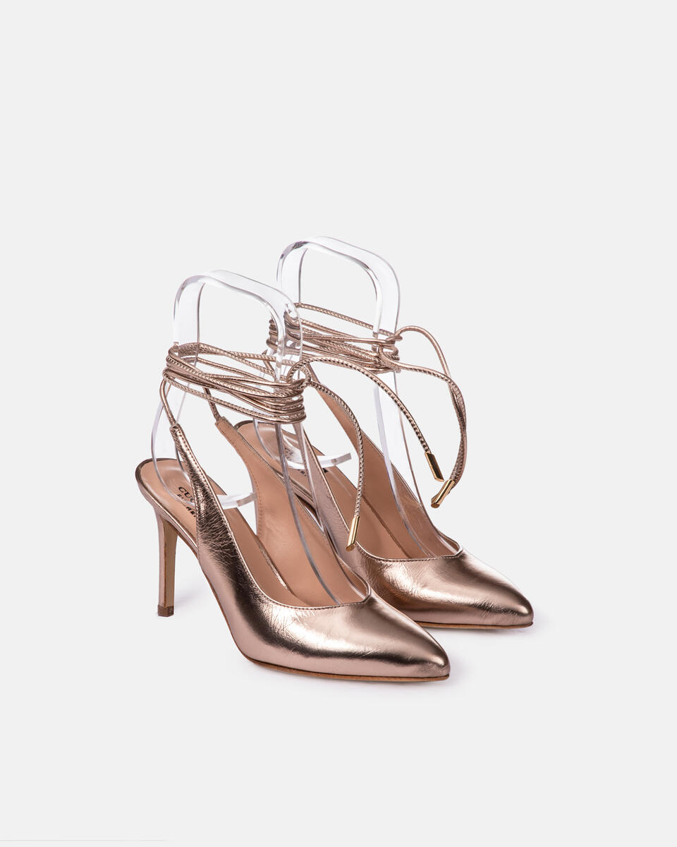 SLINGBACK DÉCOLLETÉ WITH LACES Woman Shoes