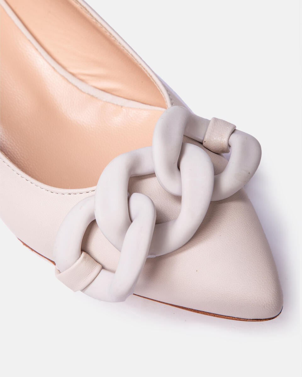 Ballerina con catena - Women Shoes | Shoes PORCELLANA - Women Shoes | ShoesCuoieria Fiorentina