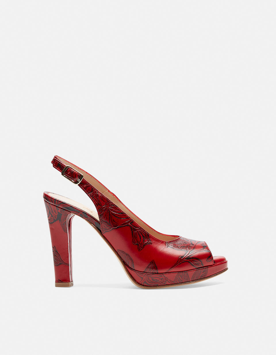 MONROE SANDAL Red  - Shoes - Special Price - Cuoieria Fiorentina