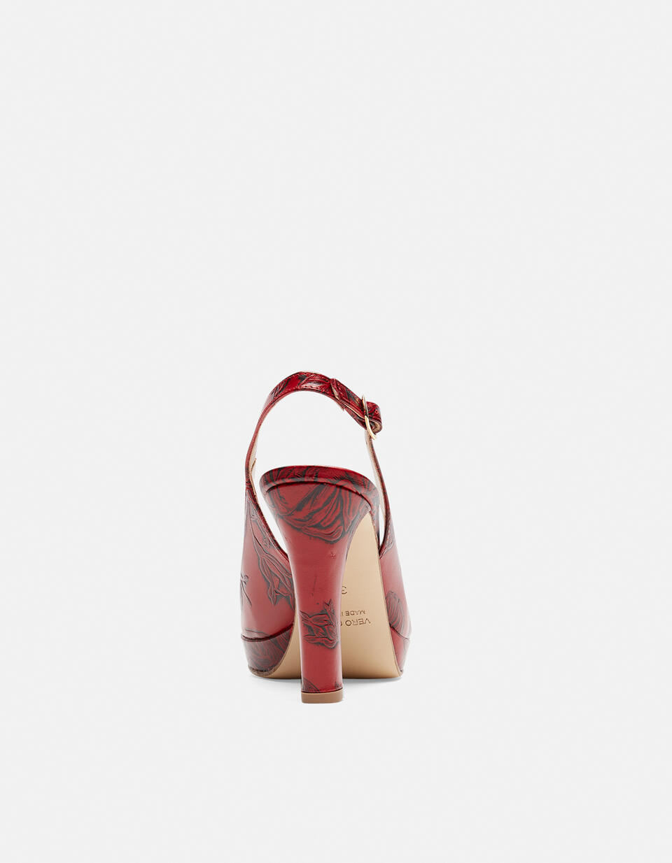 Mimi Sandalo Monroe Rosso  - Scarpe Donna - Scarpe - Cuoieria Fiorentina