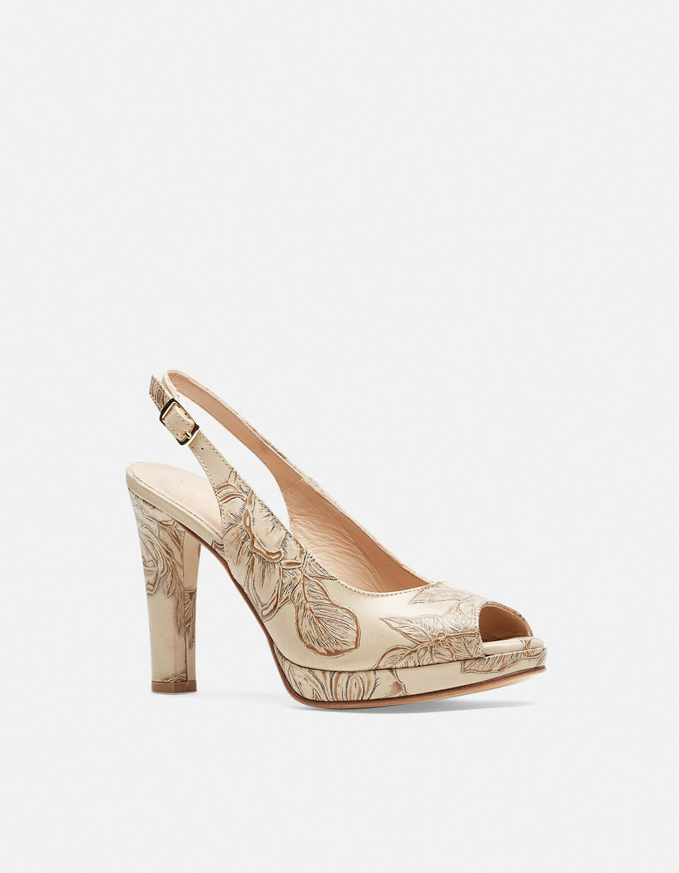 Monroe Mimi sandal TAUPE  - Women Shoes - Shoes - Cuoieria Fiorentina