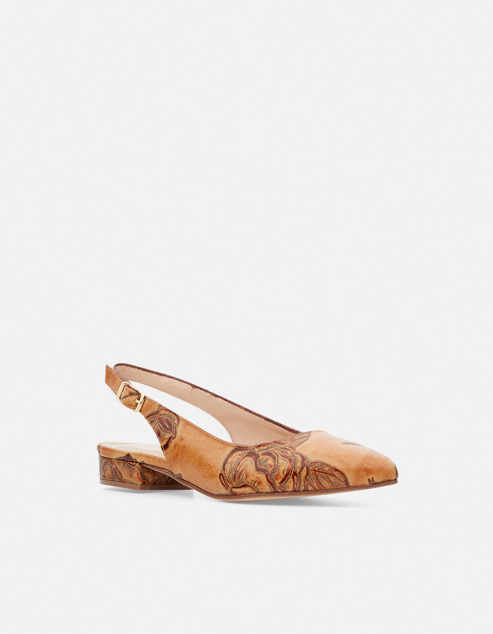 Mimi Slingback Beige  - Scarpe Donna - Scarpe - Cuoieria Fiorentina