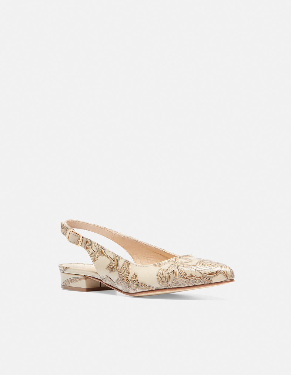 Slingback Mimi Taupe  - Woman Shoes - Shoes - Cuoieria Fiorentina