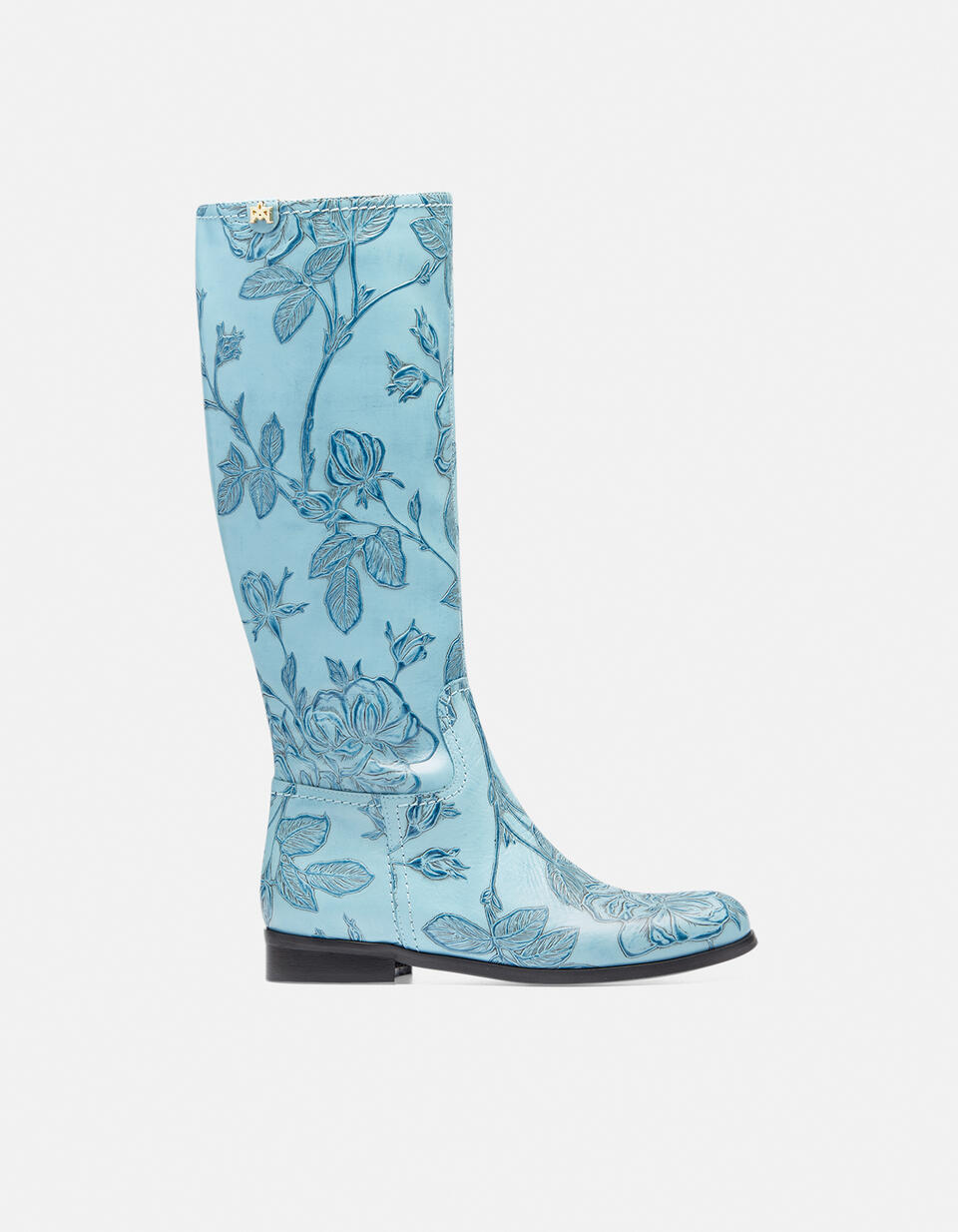 Mimi Stivale Celeste  - Scarpe Donna - Scarpe - Cuoieria Fiorentina
