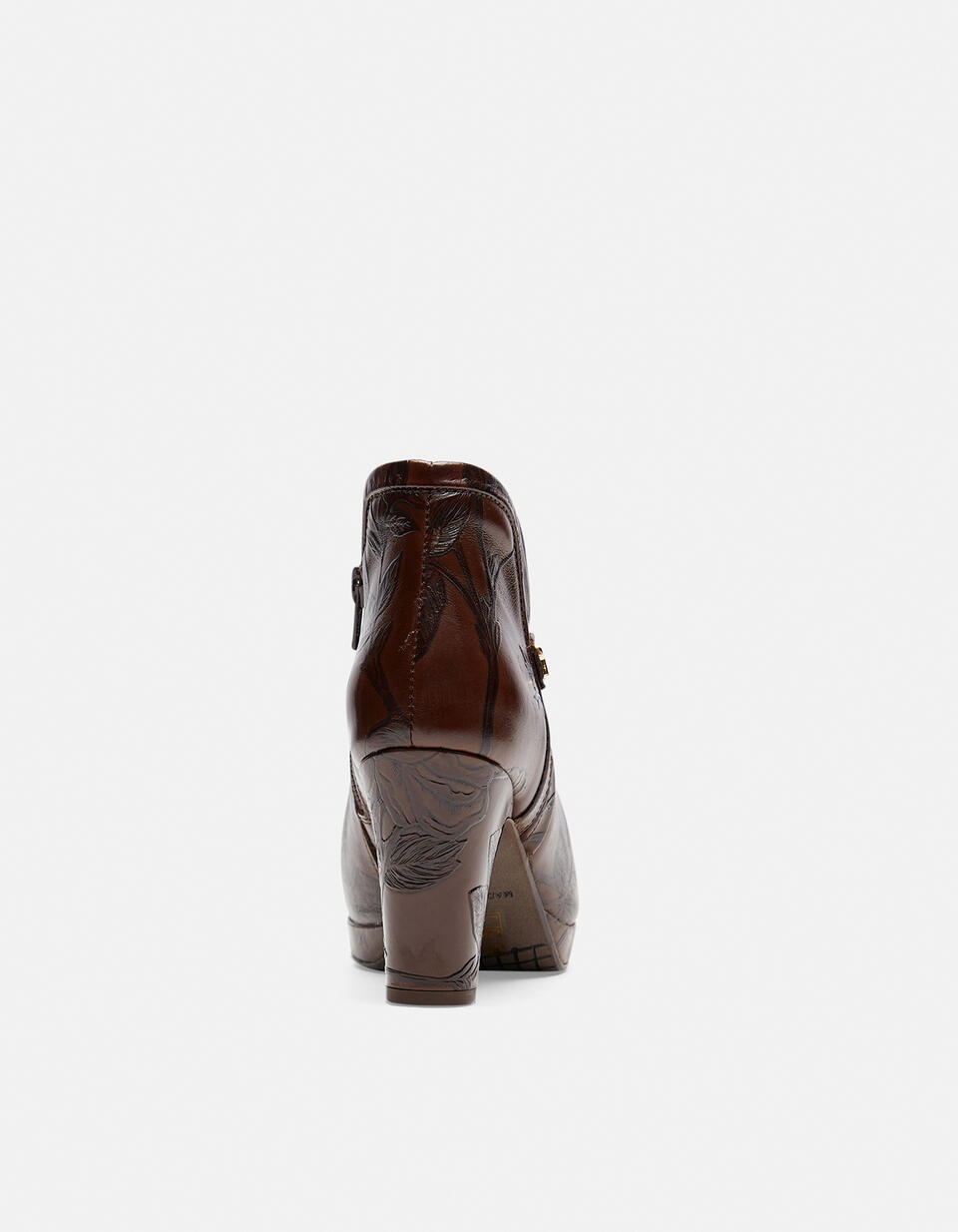 ANKLE HIGH Mahogany  - Shoes - Special Price - Cuoieria Fiorentina