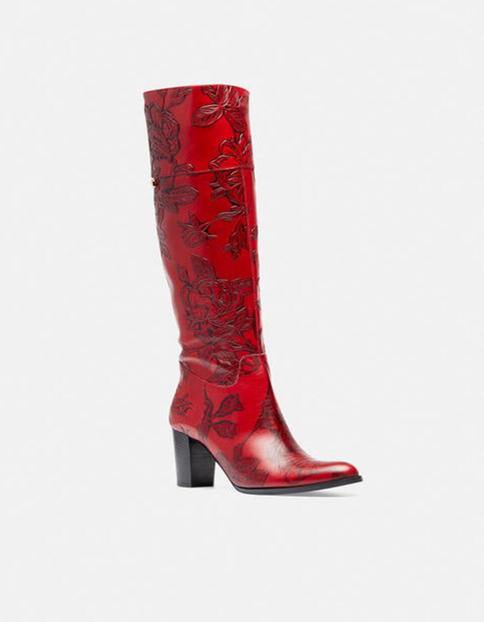 Mimì high boot Red  - Shoes - Special Price - Cuoieria Fiorentina