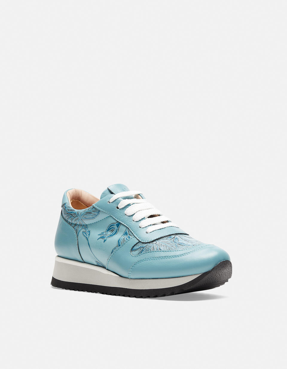 Sneakers Light blue  - Woman Shoes - Shoes - Cuoieria Fiorentina