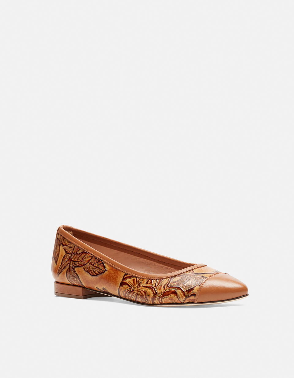 Ballerina shoes Beige  - Woman Shoes - Shoes - Cuoieria Fiorentina