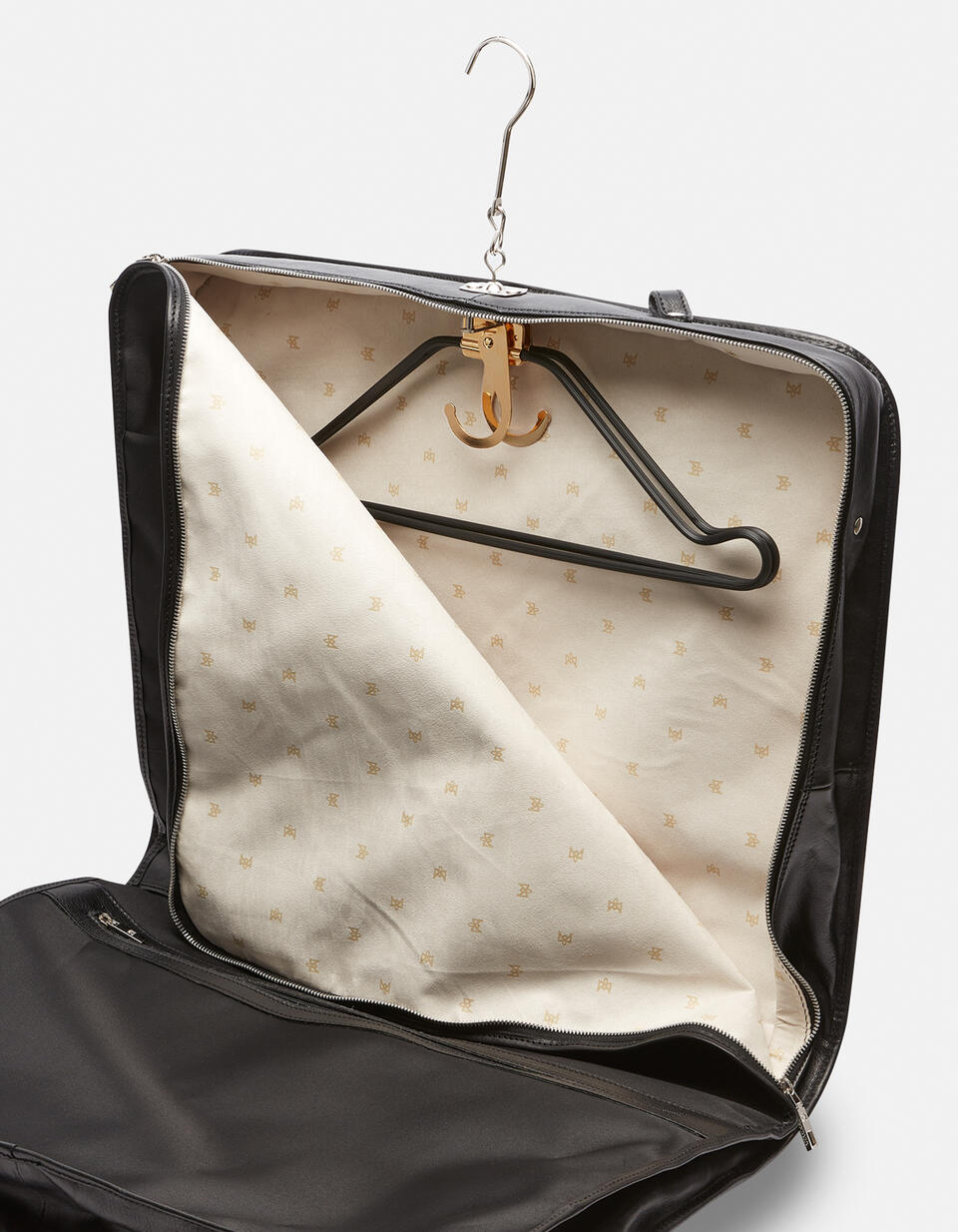 Oxford travel garment bag in vegetable tanned leather - Luggage | TRAVEL BAGS NERO - Luggage | TRAVEL BAGSCuoieria Fiorentina